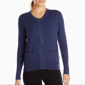 5/50$ Lolë grey/charcoal Marbella 2 Cardigan